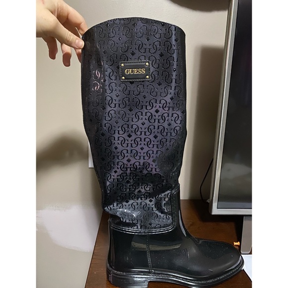 Black Guess Boots - Picture 1 of 2